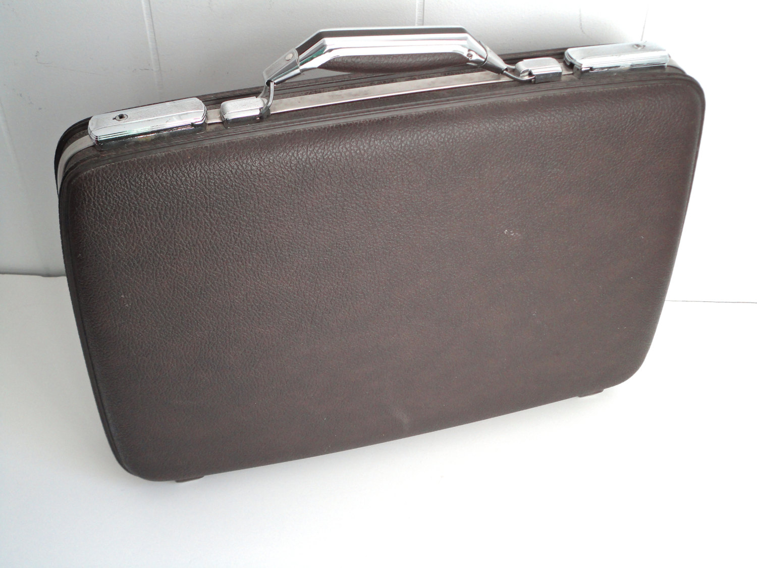 Vintage American Tourister brown briefcase by HistoricalVintage