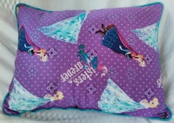 frozen decorative pillow