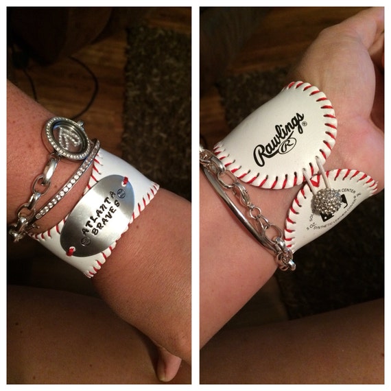 Baseball bracelet Atlanta Braves