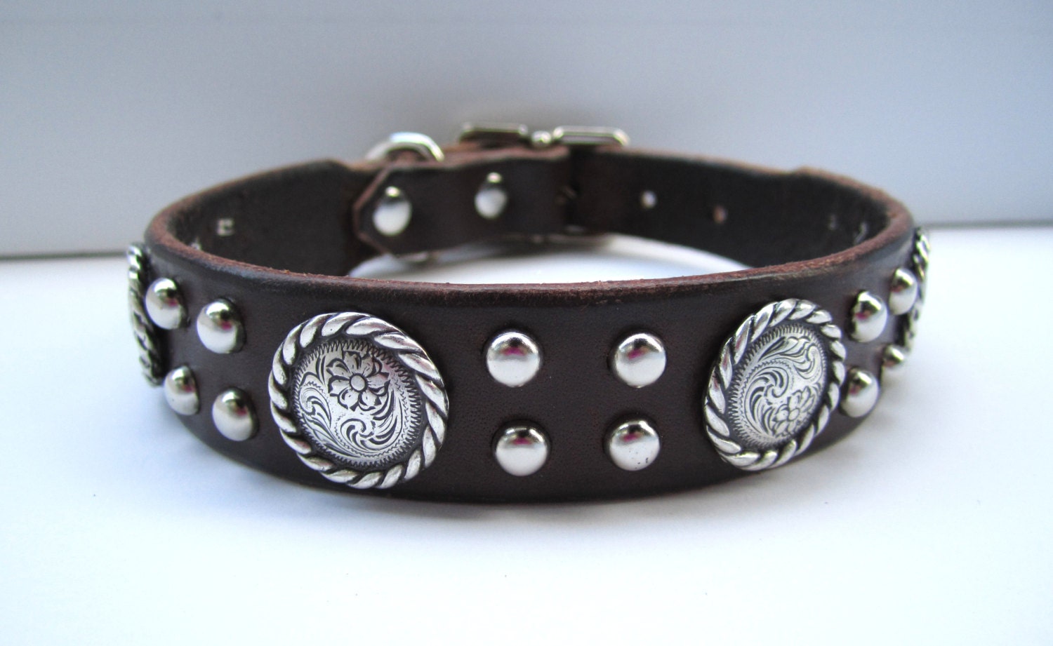 Cute Leather Dog Collar The Lasso Custom Leather