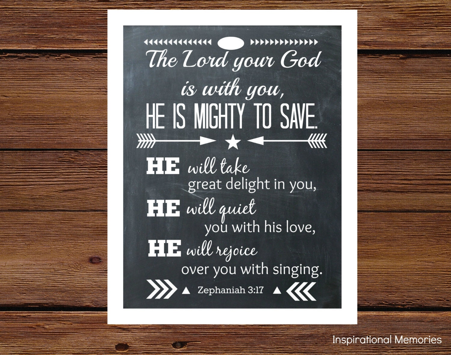 framed bible verse print chalkboard print arrow