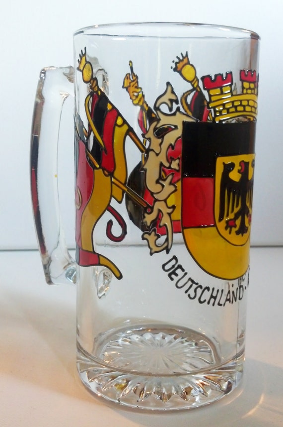 Hand Painted German Flag Beer Mug By Pritzdesigns On Etsy