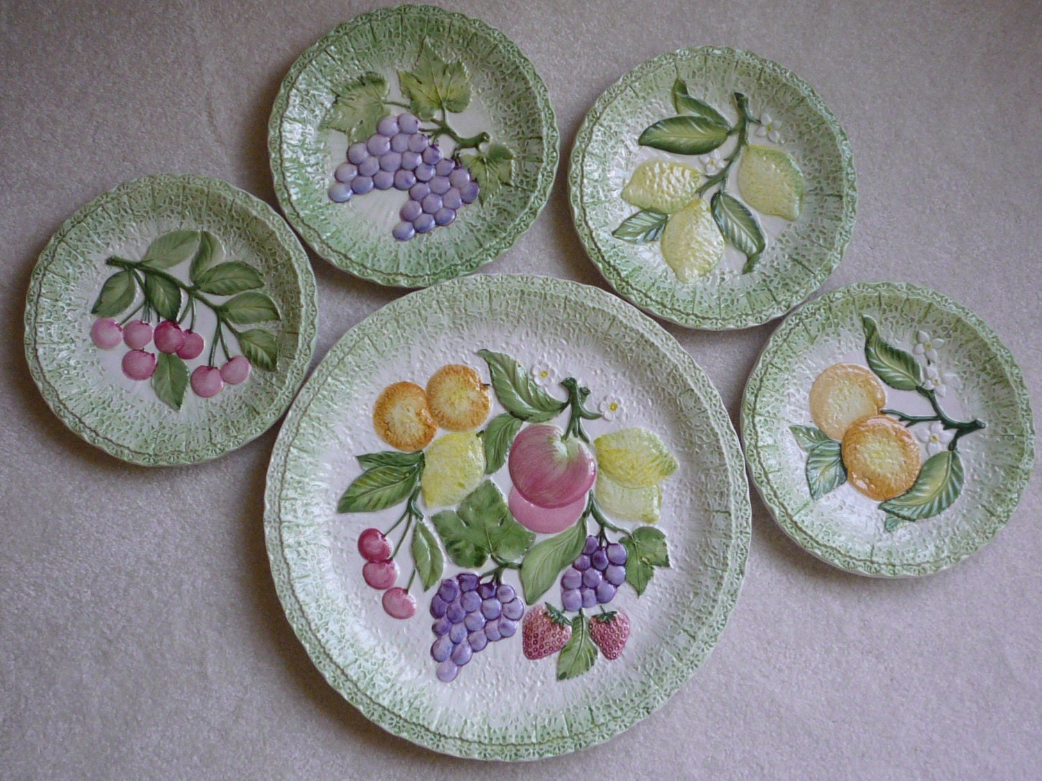 KITCHEN Decor SAN MARCO Decorative Fruit Plates