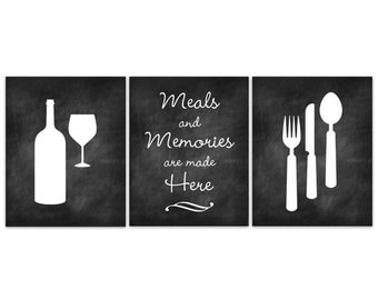 Fork And Spoon Wall Art home decor wall art chalkboard kitchen art fork and spoon Fork And Spoon Wall Art home decor wall art chalkboard kitchen art fork and spoon