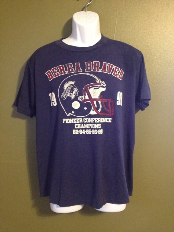 Vintage 1990 Berea Braves Pioneer Conference Championship