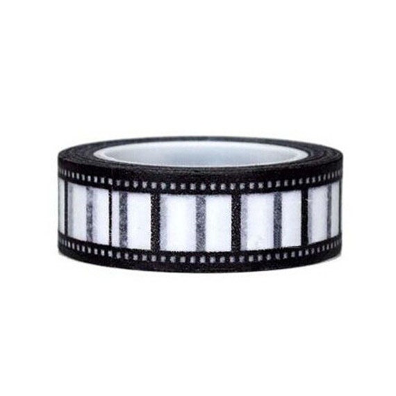 Black and White Camera Film Washi Tape Film Washi Tape