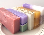All Natural Soap Set, You choose your 5 favorite!,Handmade soap,