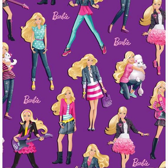 barbie doll fabric