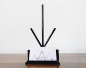 Pointing Arrow Business Card Holder - Made to Order
