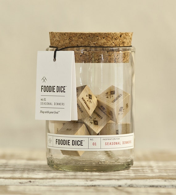Foodie Dice™ //  Inspiration for seasonal dinners - Tumbler set