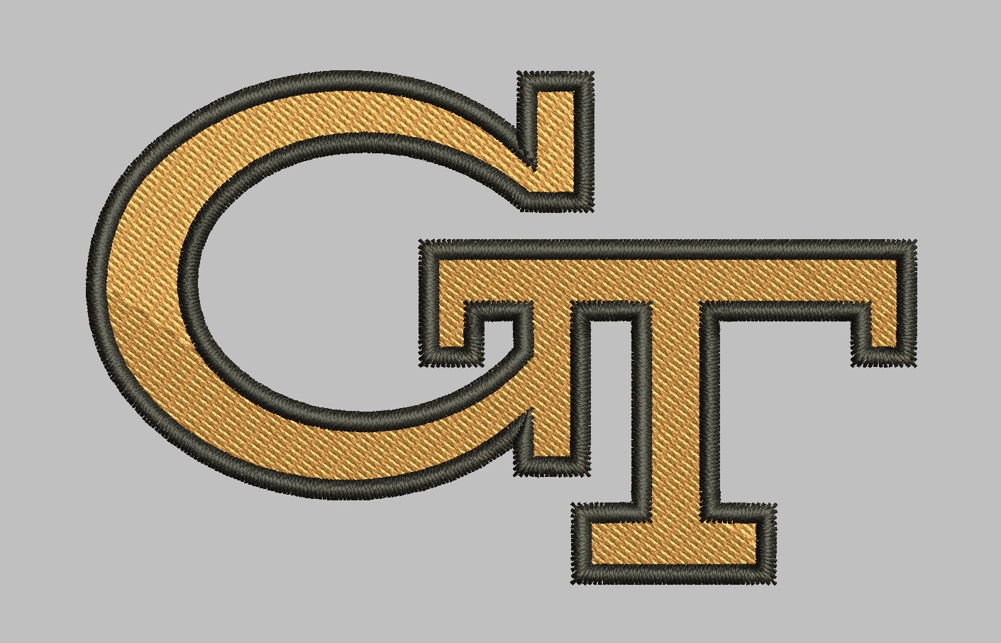 Tech Embroidery Design 5 Sizes 7 by DigitalEmbroidery