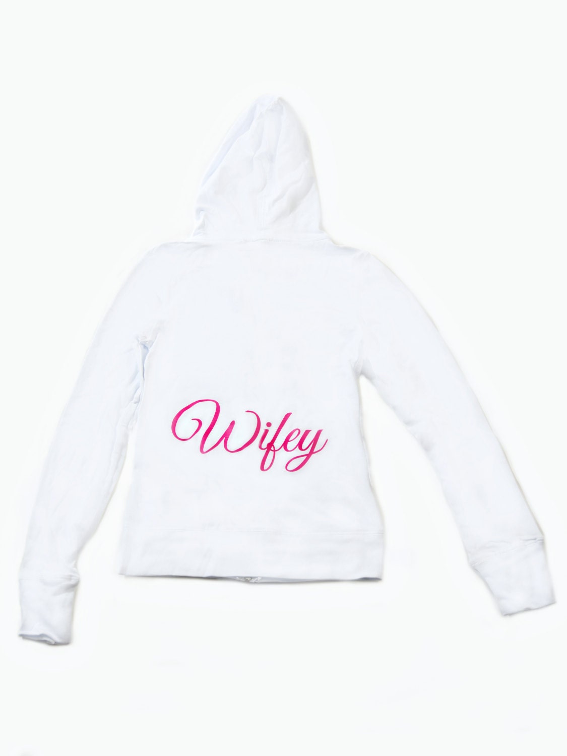 OVERSTOCK small bride hoodie. Wifey hoodie/ Bridal Shower Gift