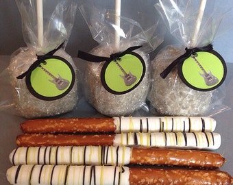 Rockstar Marshmallow pop & Chocolate Covered Pretzels