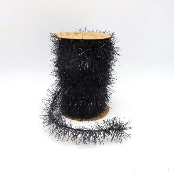 black tinsel garland spool 25 feet black tinsel garland spool 25 feet