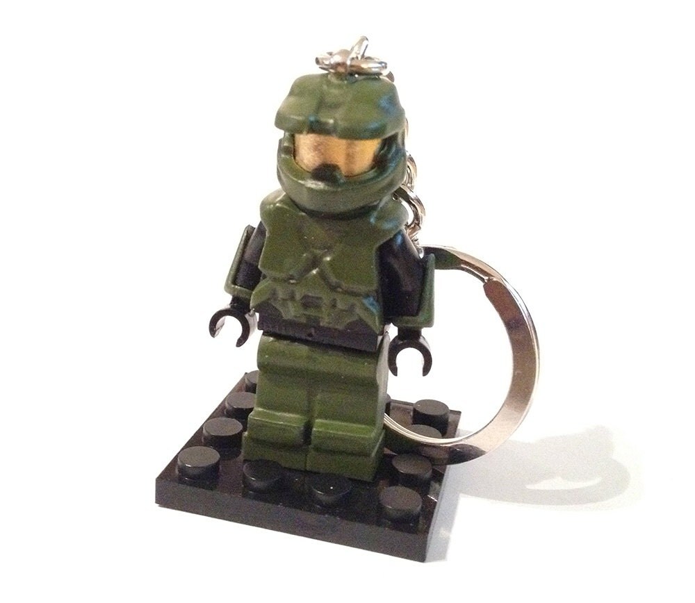 Lego HALO Master Chief USB Minifig Keychain 8Gb by DFXLegoMinifigs