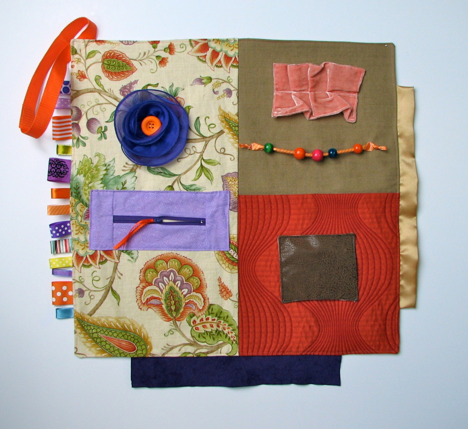 Activity blanket for Alzheimer's/dementia
