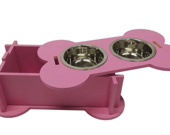 elevated dog feeder for large dogs