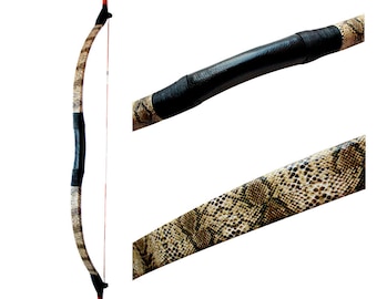 MAYARMS Camouflage Archery Bow Traditional Chinese Longbow Manchu Longbow Mongolian Bow 20-70lbs