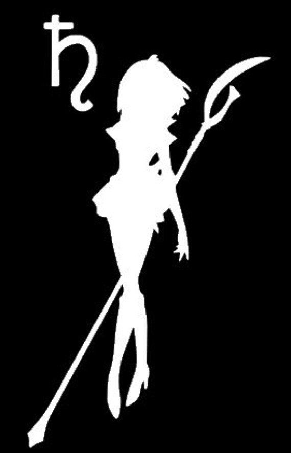 Sailor Saturn - Sailor Moon Vinyl Decal