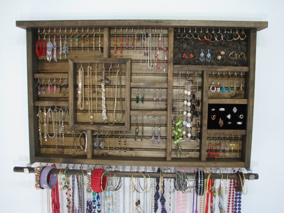Jewelry Organizer, Earring storage