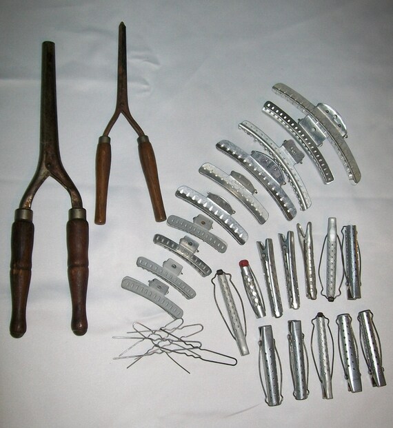 Antique Hair Styling Tools by SusieQGeneralStore on Etsy