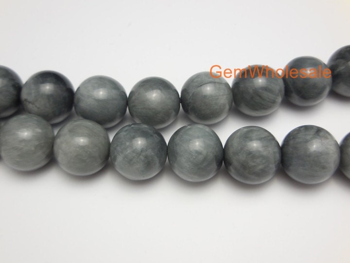 15.5 High quality natural eagle eye stone round by GemWholesale