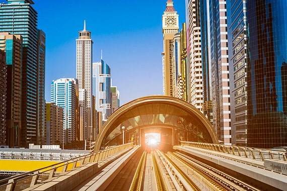 dubai futuristic view with skyscrapers sku 0056 dubai futuristic view with skyscrapers sku 0056