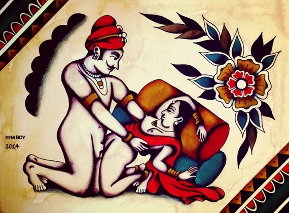 Kama-Sutra hay dieciocho tipos de penetración