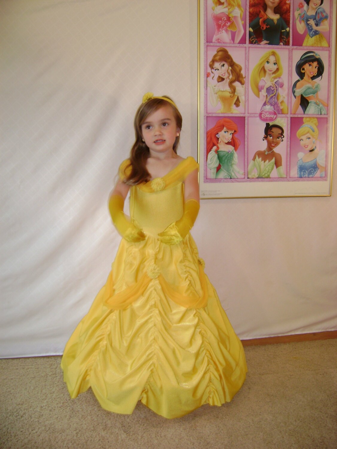 Belle Princess Dress Little Girl