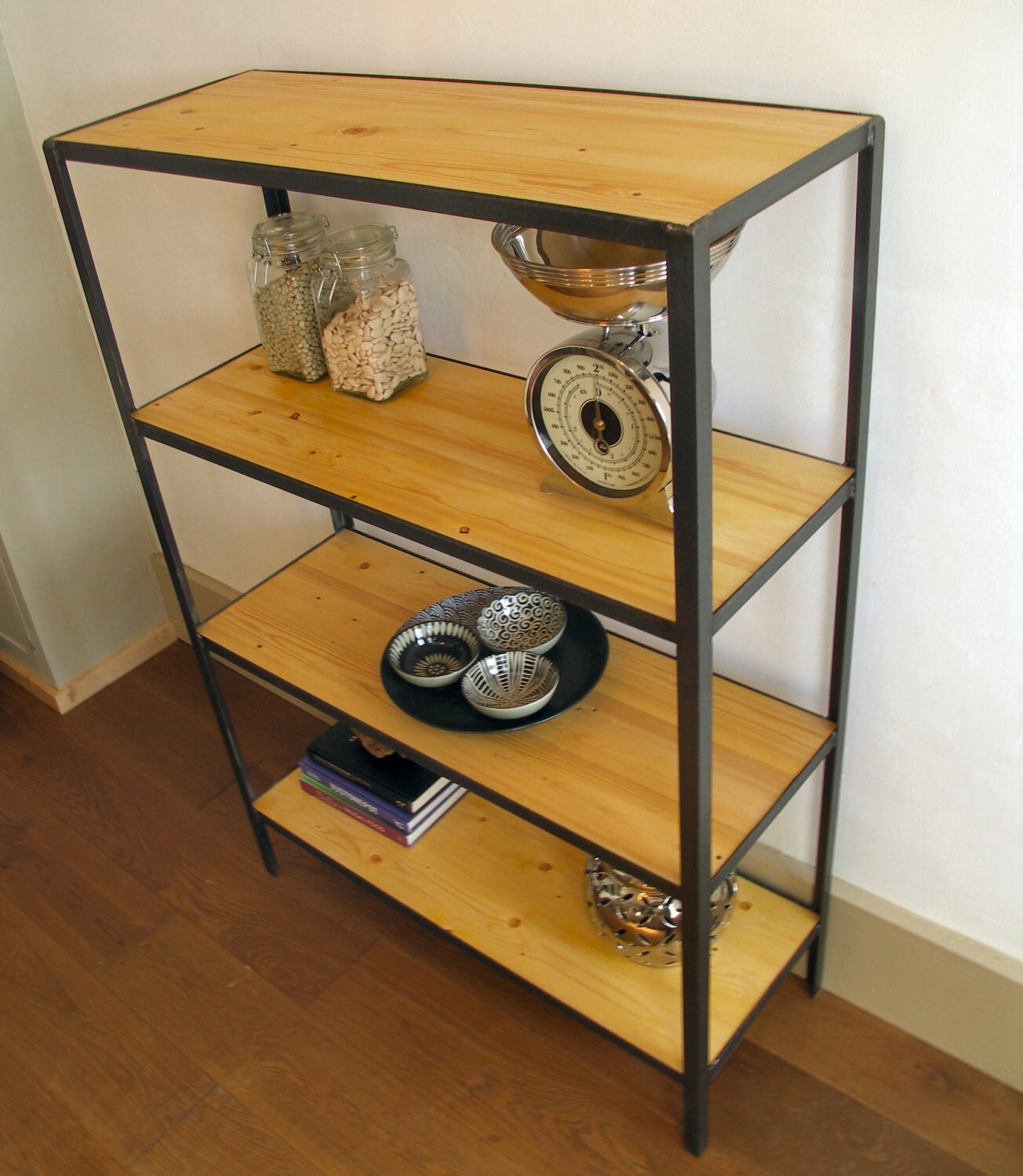 Industrial Style Shelving Unit