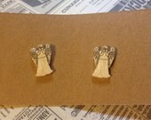 Doctor Who Weeping Angel Earrings