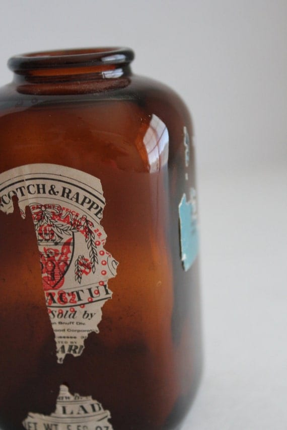 Vintage Levi Garrett and Son's Snuff Jar