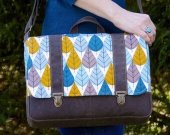 Midtown Messenger Bag PDF Sewing Pattern