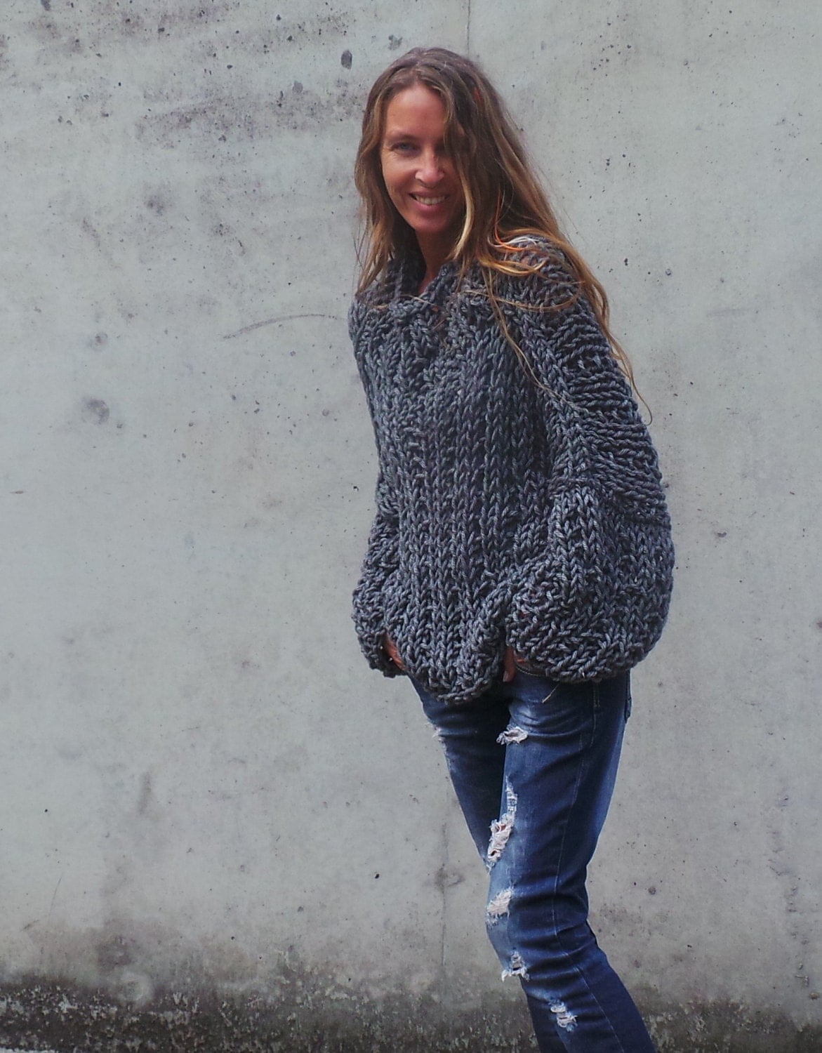 womens chunky sweaters