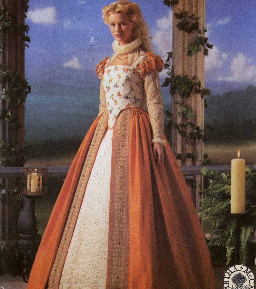 elizabethan style wedding dresses