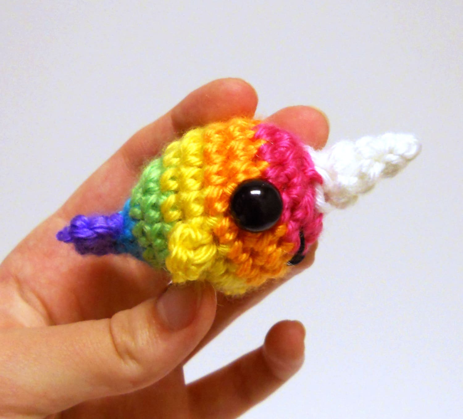 rainbow narwhal stuffed animal