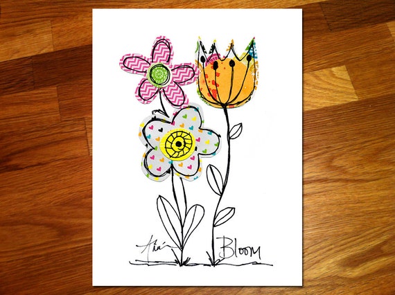 Flowers Bloom 8x10 Print
