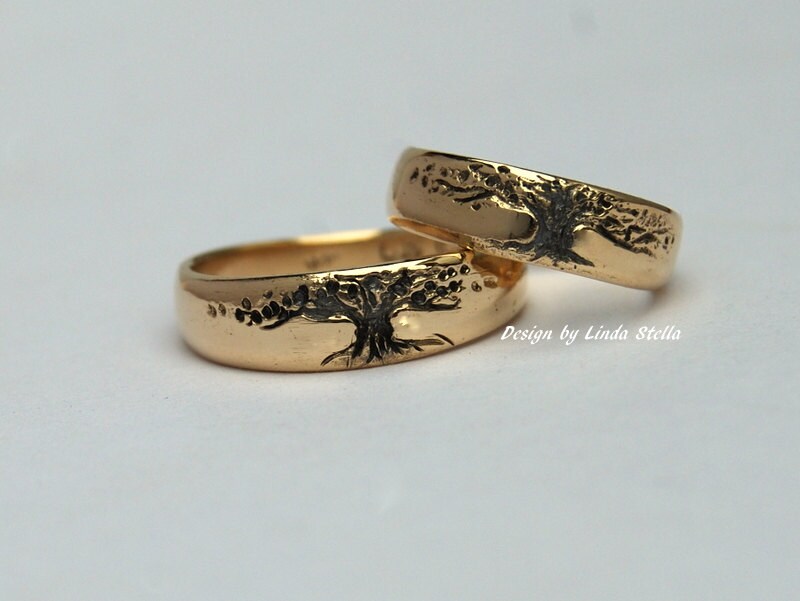 Tree of Life Custom Wedding Ring