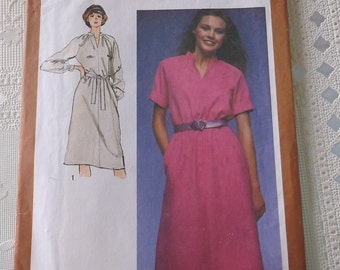 Misses Pullover Dress Pattern Misses Size 12 Simplicity 9572 uncut pattern