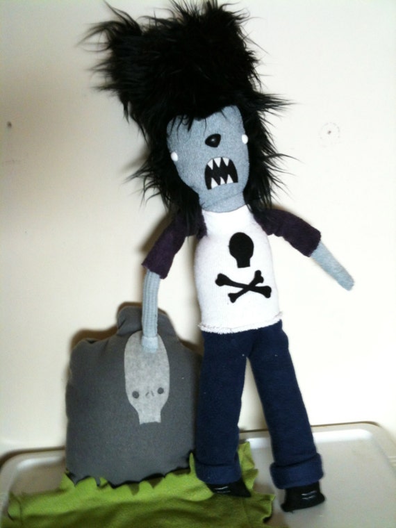 werewolf plush doll