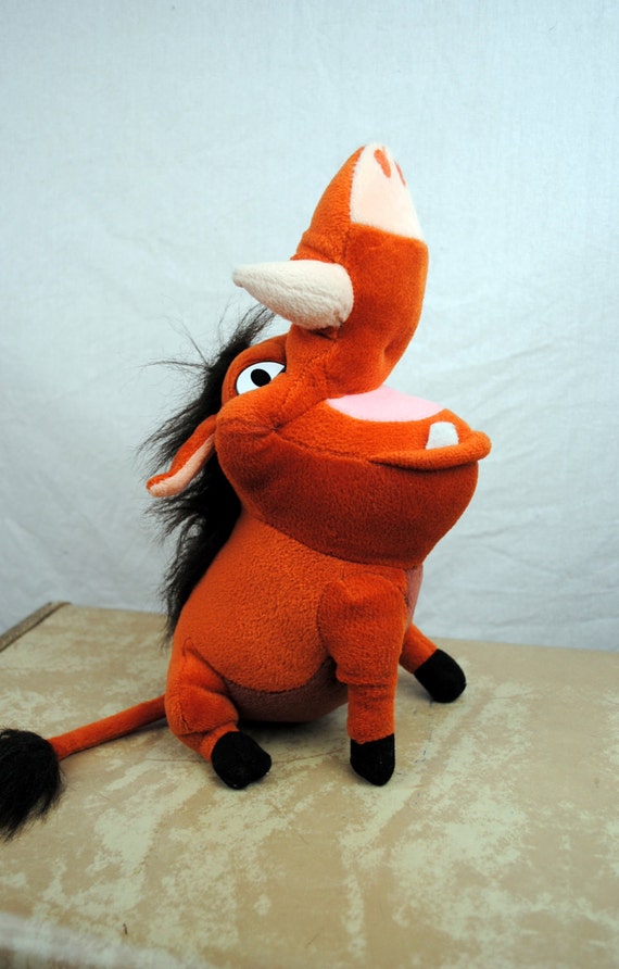 pumba stuffed toy