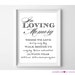 In Loving Memory Wedding Sign Memorial Table Frame 8x10