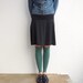 T Shirt Leg Warmers / Teal Blue / Teens / Girls / Eco Friendly / Recycled / Cotton / Stretch / Fall / Soft / For Her / by ohzie