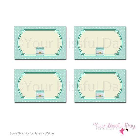 PRINTABLE Bun in the Oven Baby Shower Label Tents Il_570xn