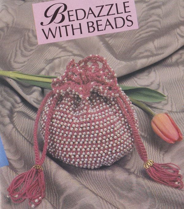 Items similar to Beaded Bags Crochet Patterns - Drawstring ...