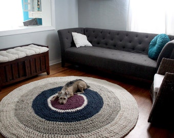 The Round Rug - Crochet Pattern