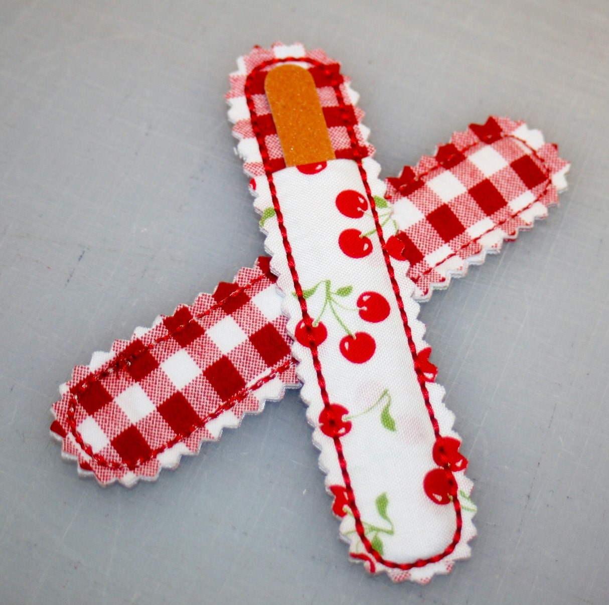 Emery Board Holder Nail File Sleeve in White by Love2BeStitchin