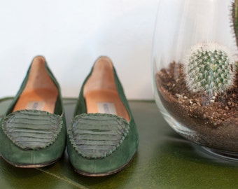 hunter green shoes for sale