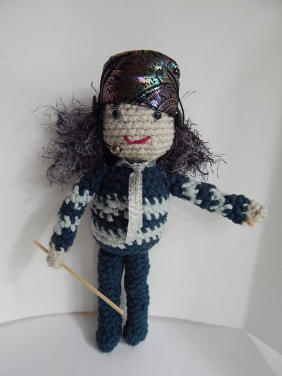 Items similar to Boy Doll, Rocker Doll, Male Doll, Rock Band Doll, Rock