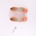 up-cycled suede ballet flats. coral